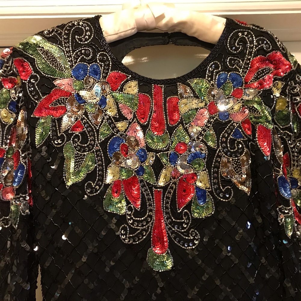 B.R.O. Hurry! Sequin Hand-stitched Dress